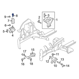 Hyundai OE - Engine Mount Bolt