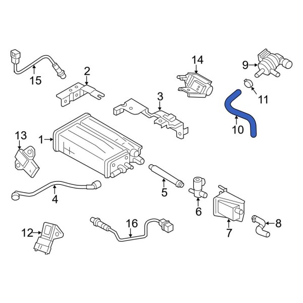 Evaporative Emissions System Lines