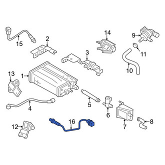 Hyundai OE - Rear Oxygen Sensor