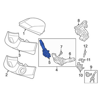 Hyundai OE - Wiper Switch