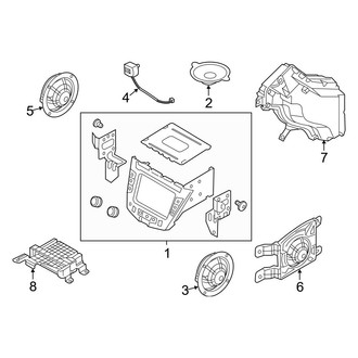Hyundai OE - Instrument Panel - Sound System