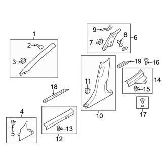 Hyundai OE - Pillars, Rocker & Floor - Interior Trim
