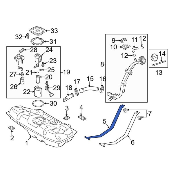 Fuel Tank Strap