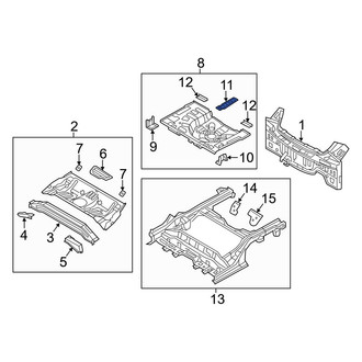 Hyundai OE - Spare Tire Bracket