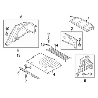 Hyundai OE - Rear Body & Floor - Interior Trim