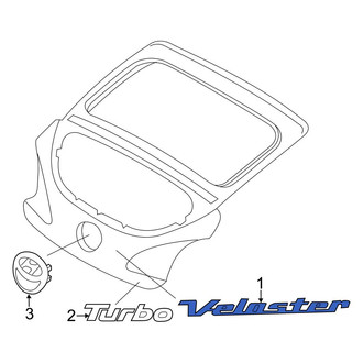 Hyundai OE - Rear Hatch Emblem