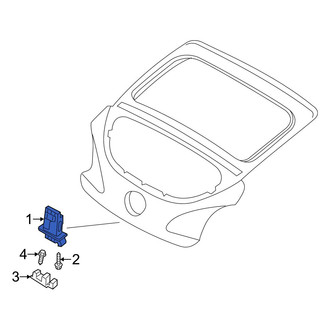 Hyundai OE - Rear Liftgate Latch