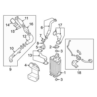Hyundai OE - Cooling - Intercooler