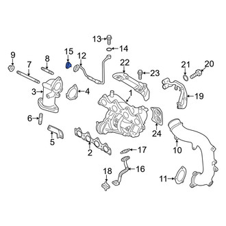 Hyundai OE - Turbocharger Oil Line Gasket
