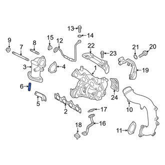Hyundai OE - Exhaust Pipe Stud