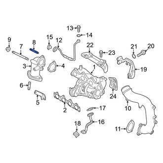 Hyundai OE - Exhaust Pipe Stud