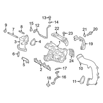 Hyundai OE - Exhaust System - Manifold