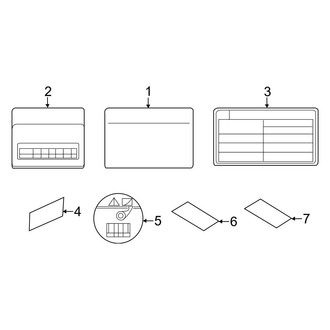 Hyundai OE - Information Labels - Labels