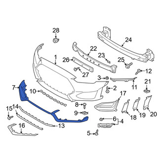 Hyundai OE - Front Lower Grille