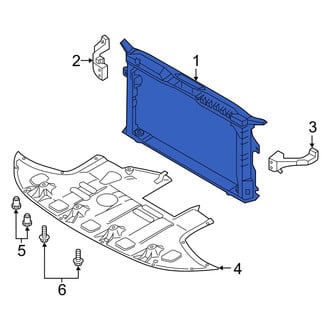 Hyundai OE - Front Radiator Support Panel