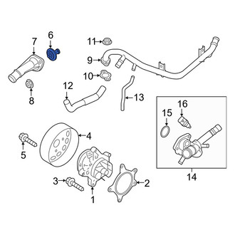 Hyundai OE - Engine Coolant Thermostat