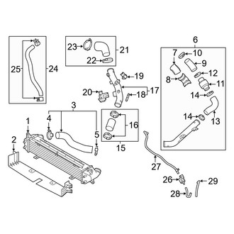 Hyundai OE - Cooling - Intercooler (1.6L)