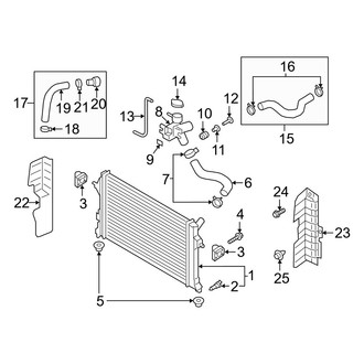 Hyundai OE - Cooling - Radiator & Components