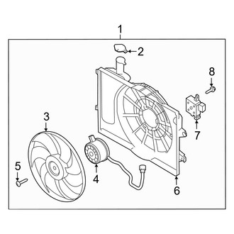 Hyundai OE - Cooling Fan (2.0L)