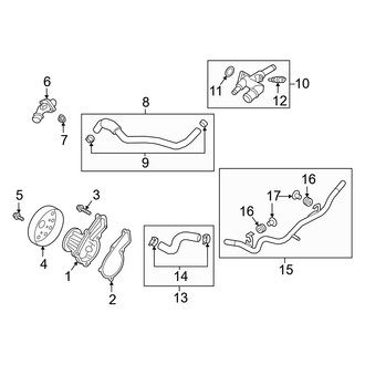 Hyundai OE - Cooling - Water Pump