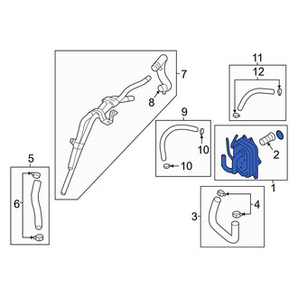 Hyundai OE - Automatic Transmission Oil Cooler