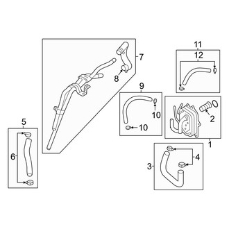 Hyundai OE - Cooling - Trans Oil Cooler Lines