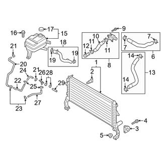 Hyundai OE - Cooling - Radiator & Components