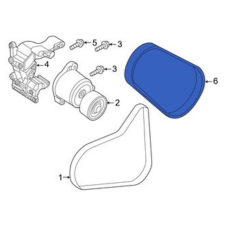 Hyundai OE - Accessory Drive Belt