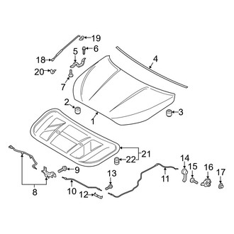 Hyundai OE - Hood & Components