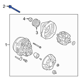 Hyundai OE - Alternator Bracket Bolt