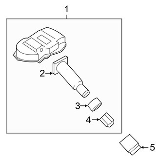 Hyundai OE - Electrical - Tire Pressure Monitor Components