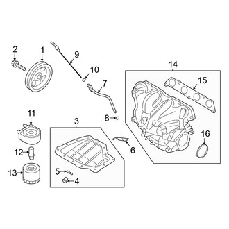 Hyundai OE - Engine / Transaxle - Engine Parts