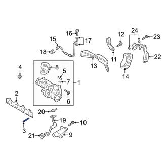 Hyundai OE - Turbocharger Stud