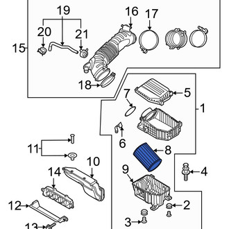 Hyundai OE - Engine Air Filter