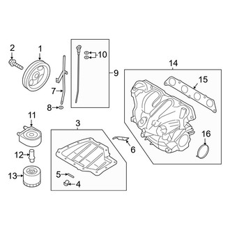 Hyundai OE - Engine / Transaxle - Engine Parts