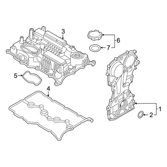 Hyundai OE - Engine / Transaxle - Valve & Timing Covers