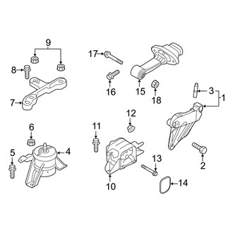 Hyundai OE - Engine / Transaxle - Engine & Transmission Mounting