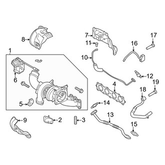 Hyundai OE - Engine / Transaxle - Turbocharger & Components