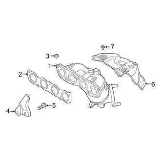 Hyundai OE - Exhaust System - Manifold (2.0L)