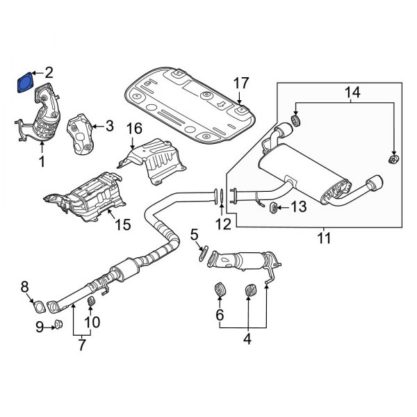 Catalytic Converter Gasket