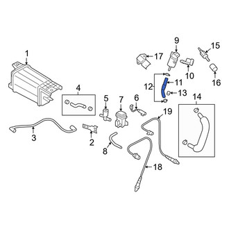 Hyundai OE - Evaporative Emissions System Lines
