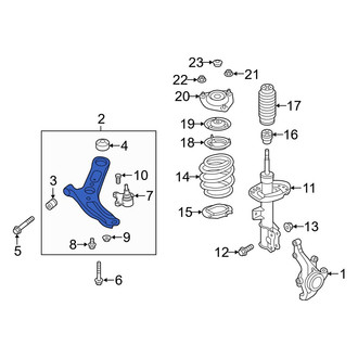 Hyundai OE - Front Right Suspension Control Arm