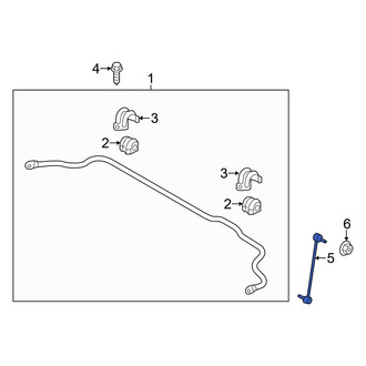 Hyundai OE - Front Suspension Stabilizer Bar Link