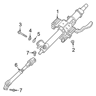 Hyundai OE - Steering Column Assembly