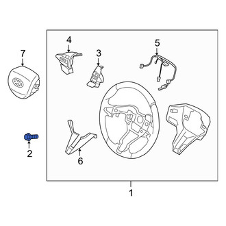 Hyundai OE - Steering Wheel Bolt