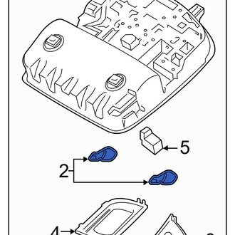Hyundai OE - Map Light Bulb