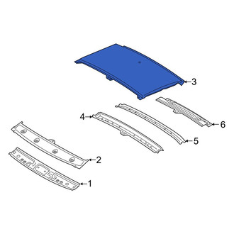Hyundai OE - Roof Panel
