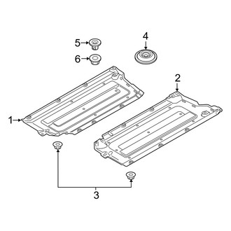 Hyundai OE - Pillars, Rocker & Floor - Under Cover & Splash Shields