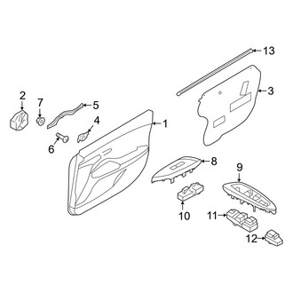 Hyundai OE - Front Door - Interior Trim