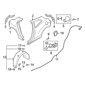Hyundai OE - Quarter Panel & Components